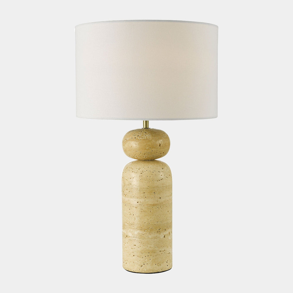 Lykos - Table Lamp, Natural Stone