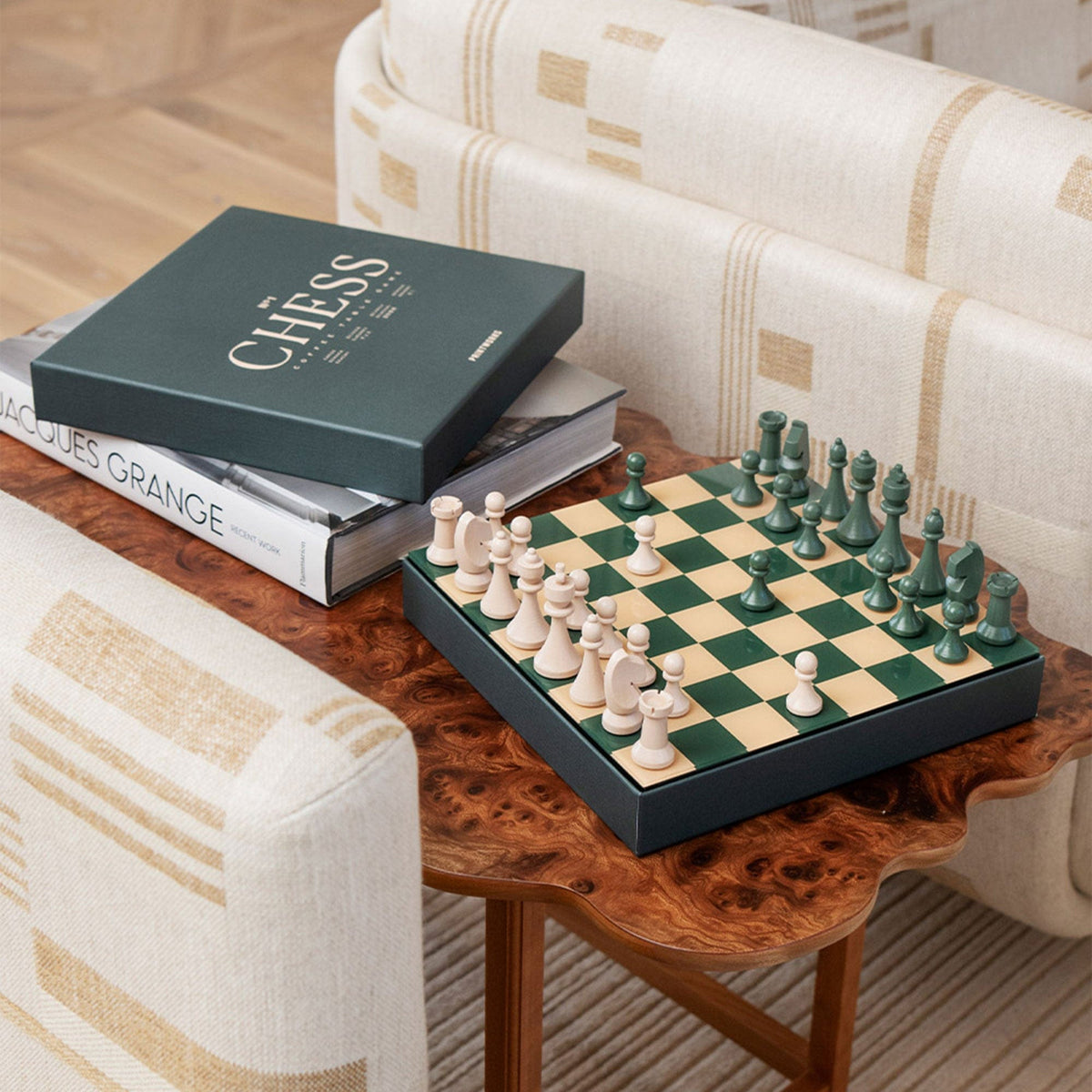 Art of Chess - Coffee Table Game, Green