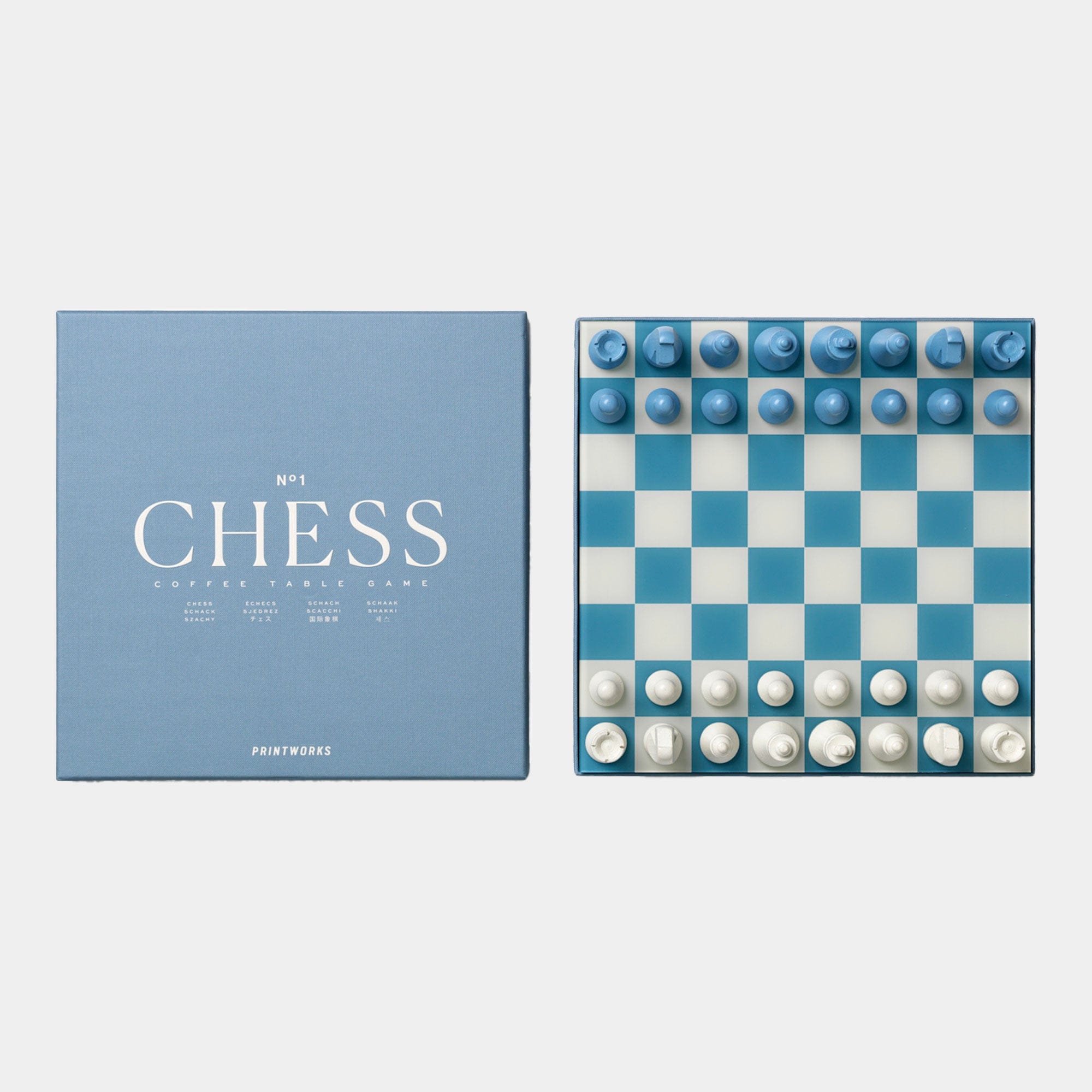 Art of Chess - Classic Dusty Blue