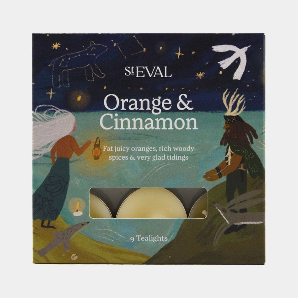 St Eval - Festive Orange & Cinnamon Tealights