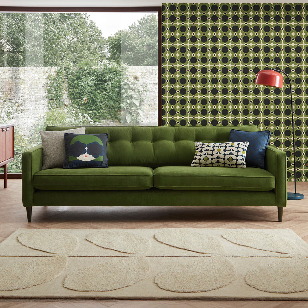 Orla Kiely Ebben - Medium Sofa In Fabric House Plain