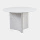 Cloud - Marble Effect Round Dining Table