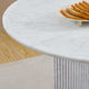 Cloud - Marble Effect Round Dining Table
