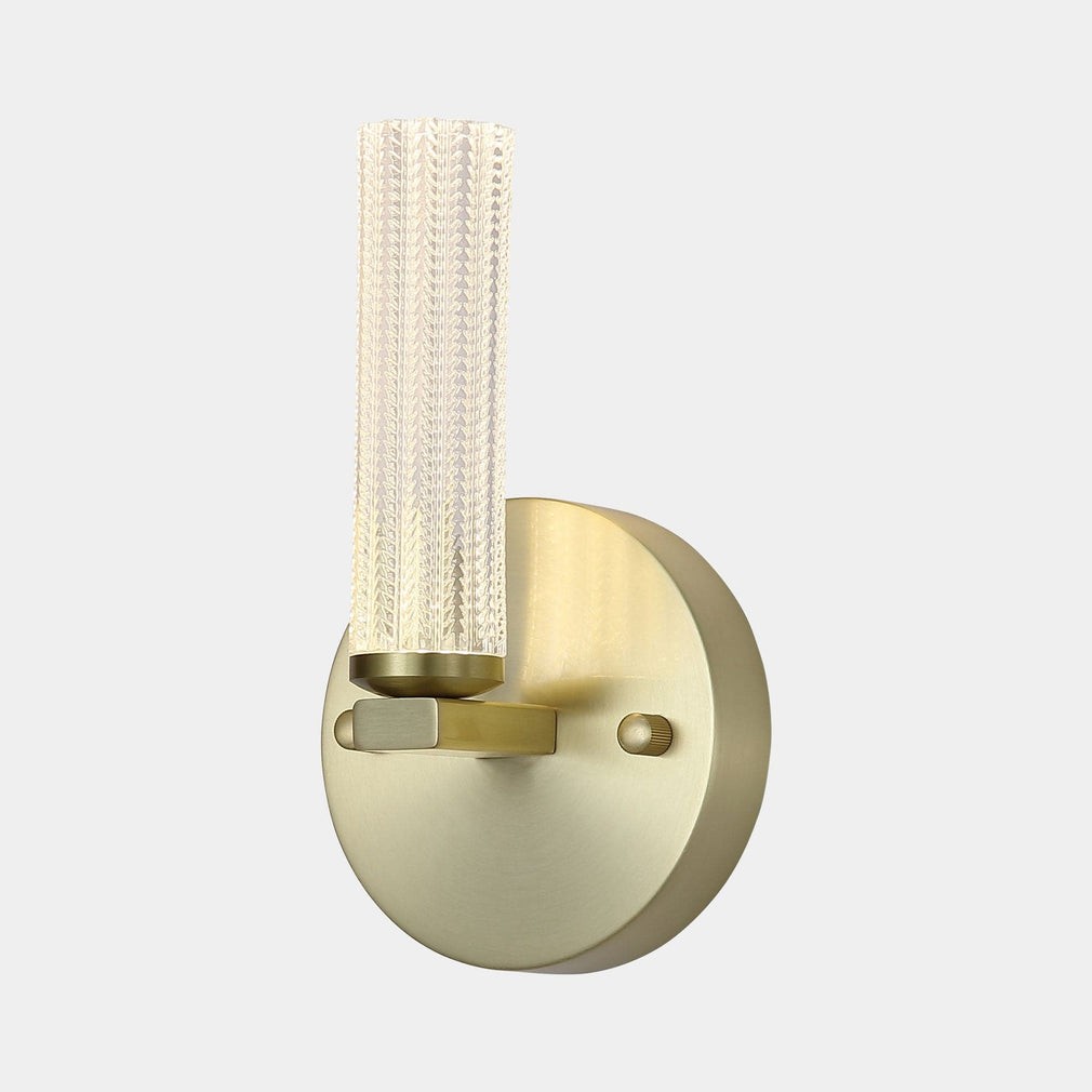 Glen - LED Wall Light, Satin Brass