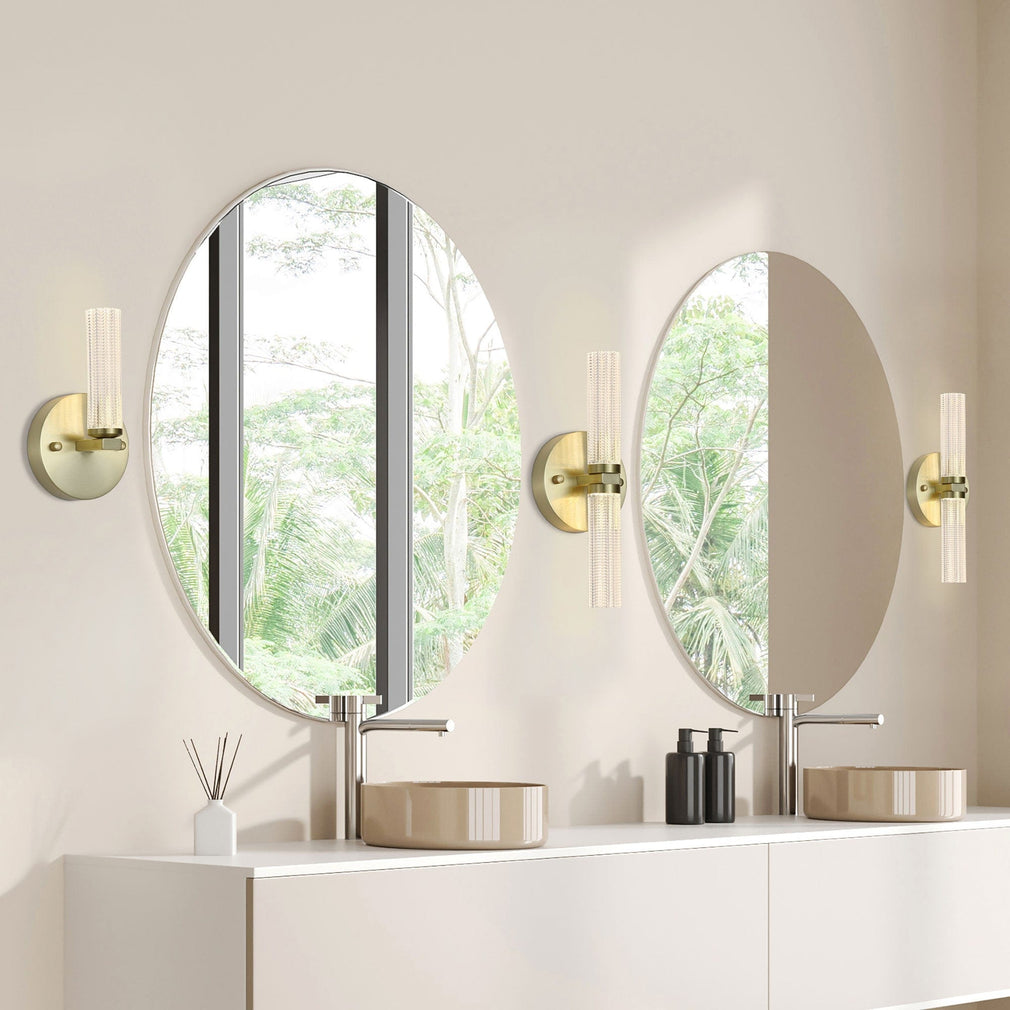 Glen - LED Wall Light, Satin Brass