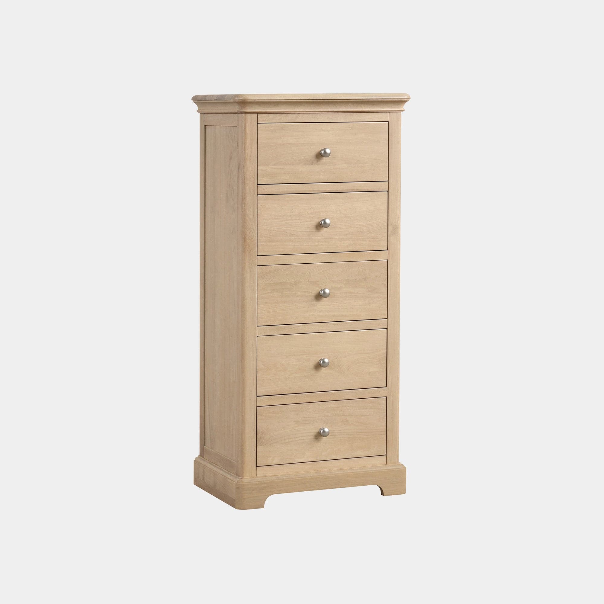 Ravenswood Oak - 5 Drawer Tall Chest, Oak
