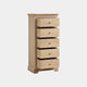 Ravenswood Oak - 5 Drawer Tall Chest, Oak