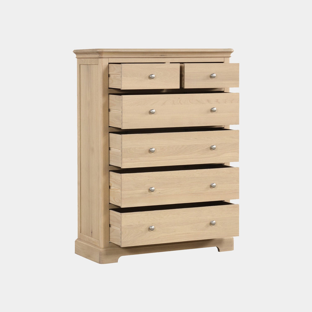 Ravenswood Oak - 6 Drawer Chest, Oak