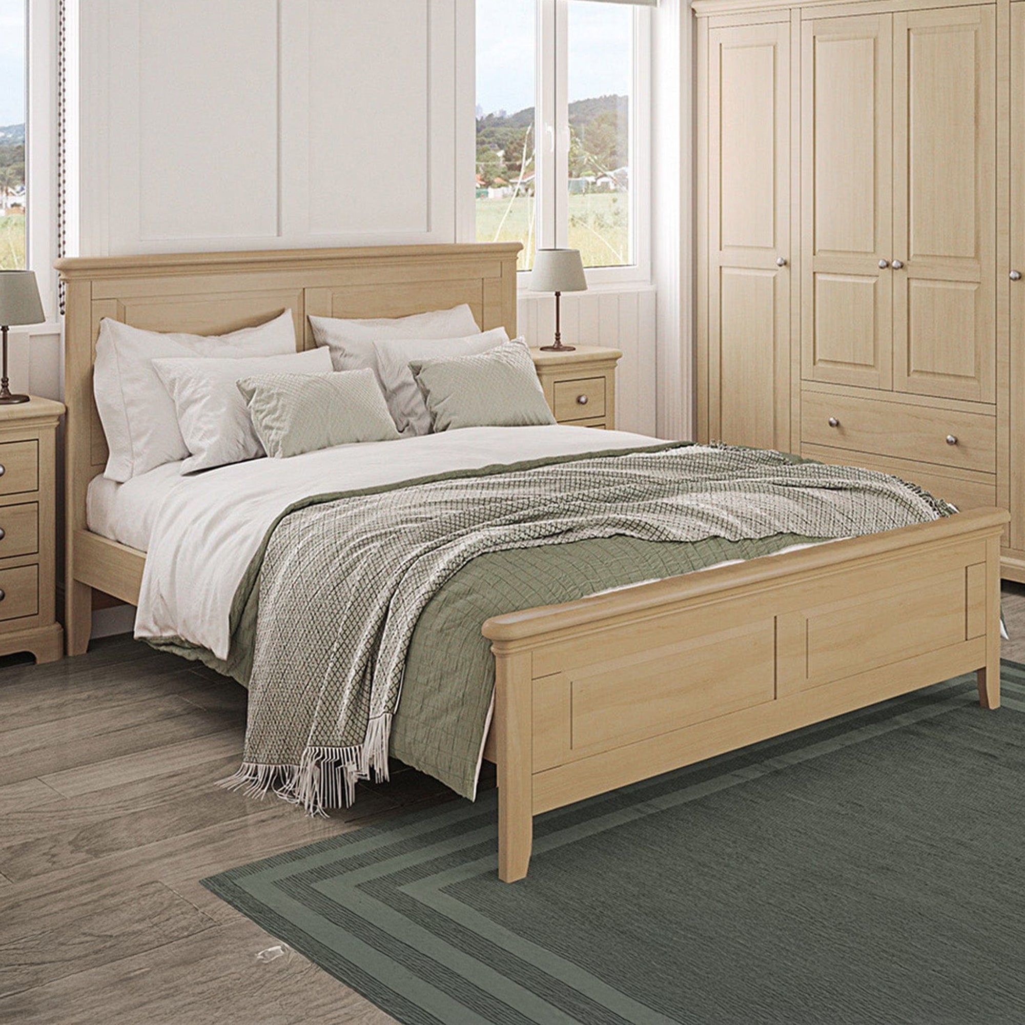 Ravenswood Oak - Bed Frame
