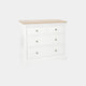 Ravenswood White - 4 Drawer Chest, White