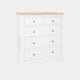 Ravenswood White - 5 Drawer Wide Chest, White