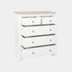 Ravenswood White - 5 Drawer Wide Chest, White