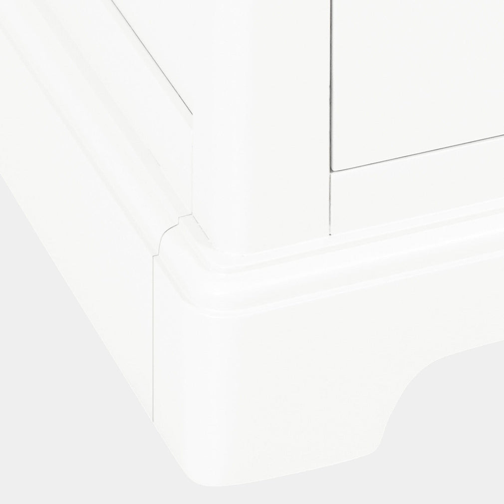 Ravenswood White - 5 Drawer Wide Chest, White