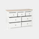 Ravenswood White - 7 Drawer Chest, White