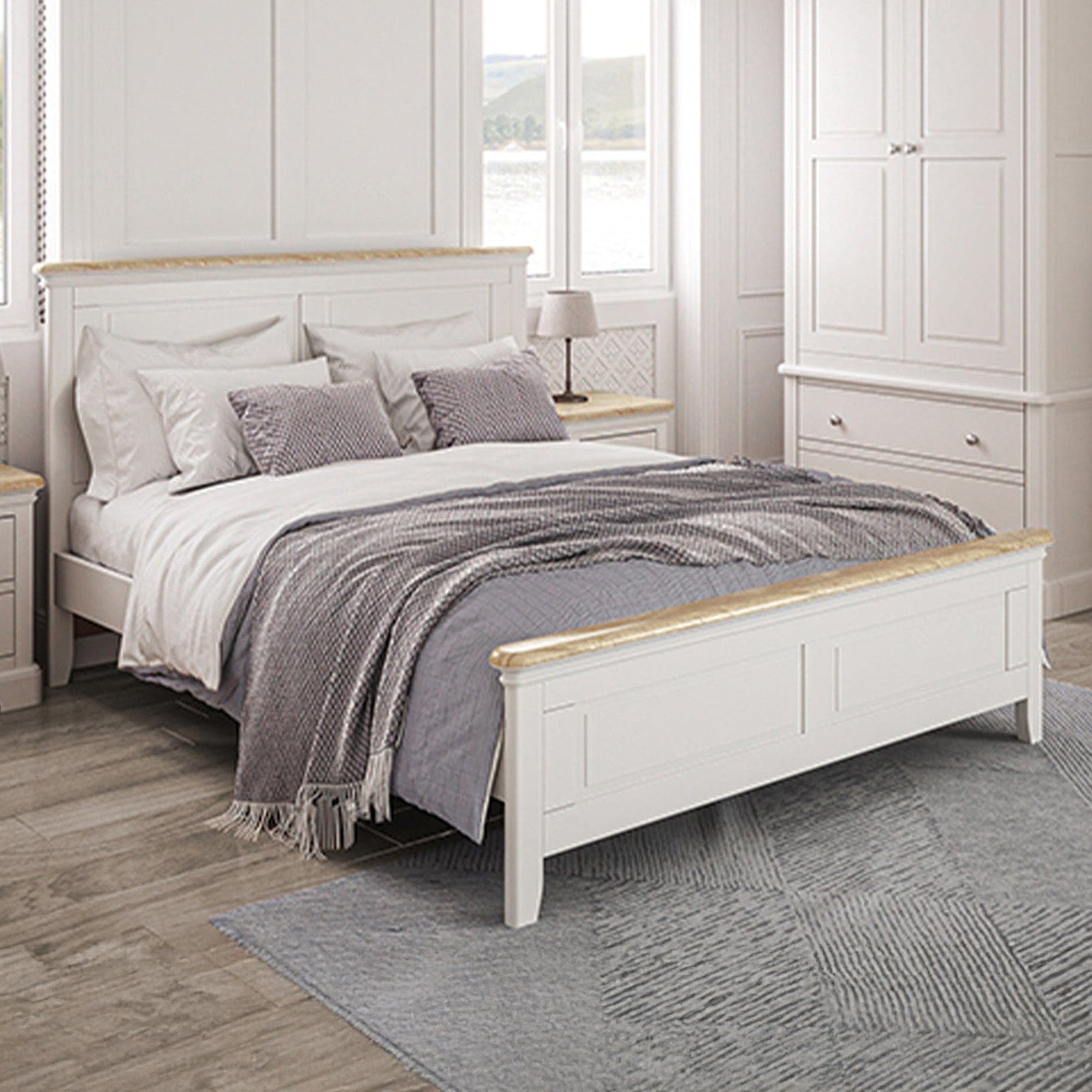 Ravenswood White - Bed Frame