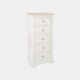 Ravenswood Painted - 5 Drawer Tall Chest, Grey Mist