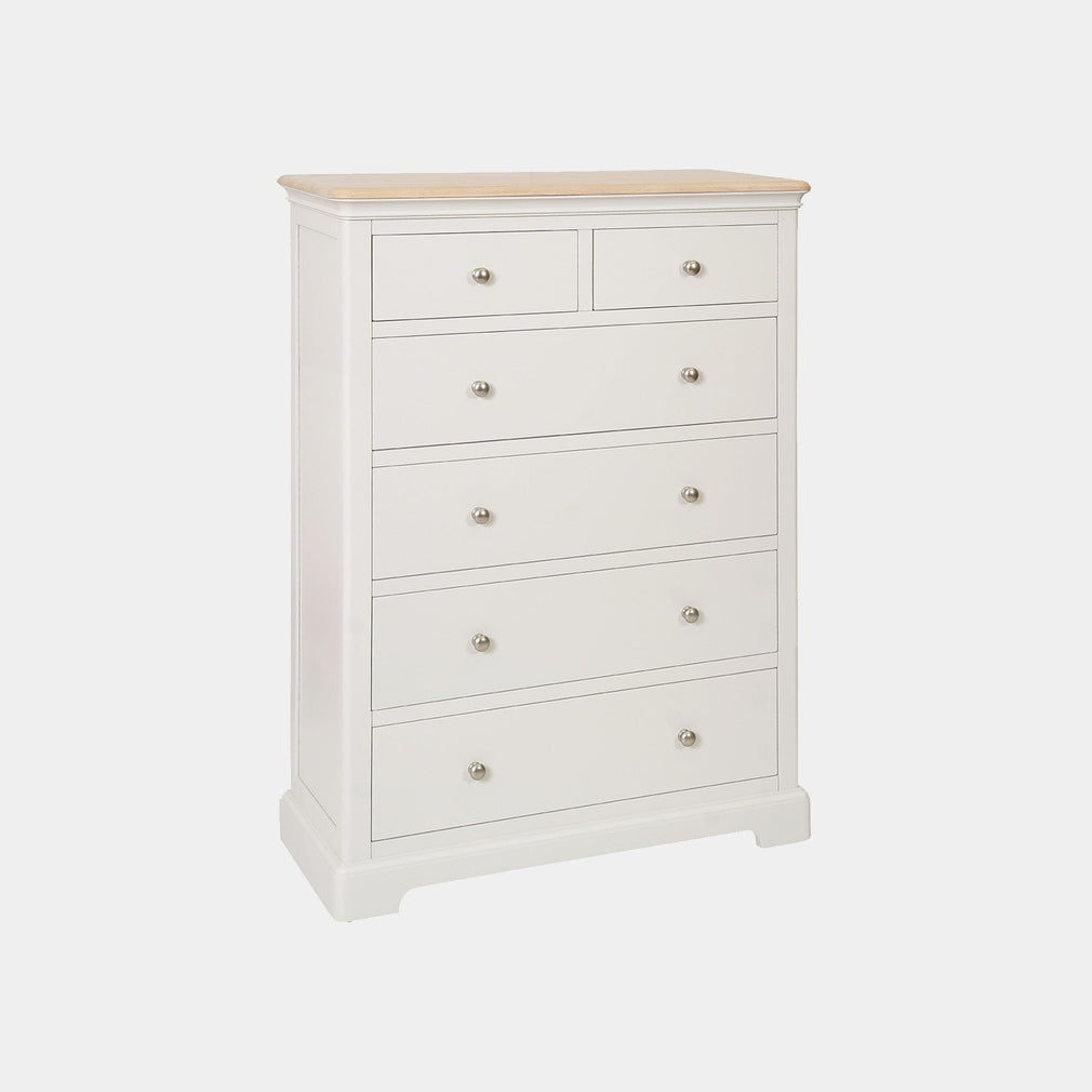 Ravenswood Painted - 6 Drawer Chest, Grey Mist