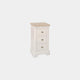 Ravenswood Painted - 3 Drawer Compact Bedside Table, Grey Mist