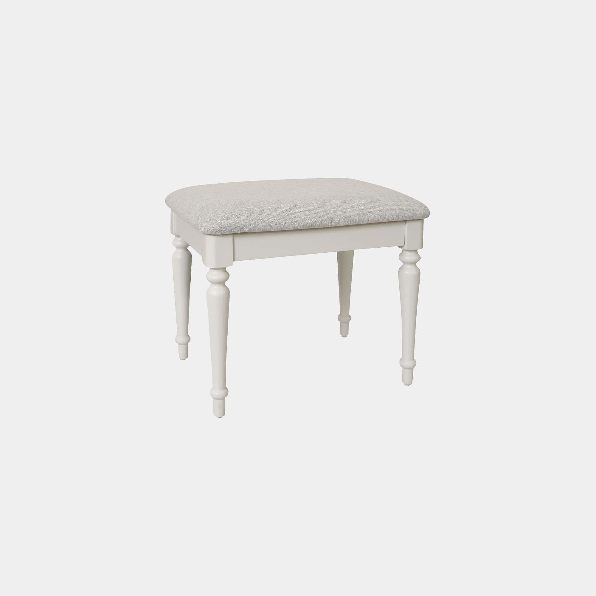Ravenswood Painted - Dressing Table Stool, Grey Mist