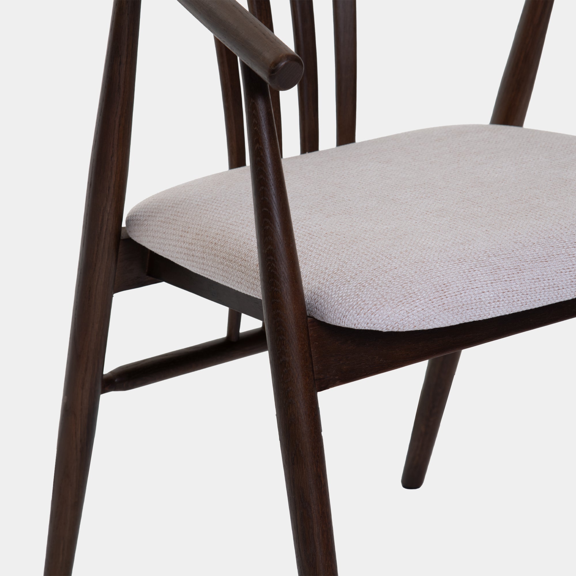 Scandi - Dining Chair, Dark Oak