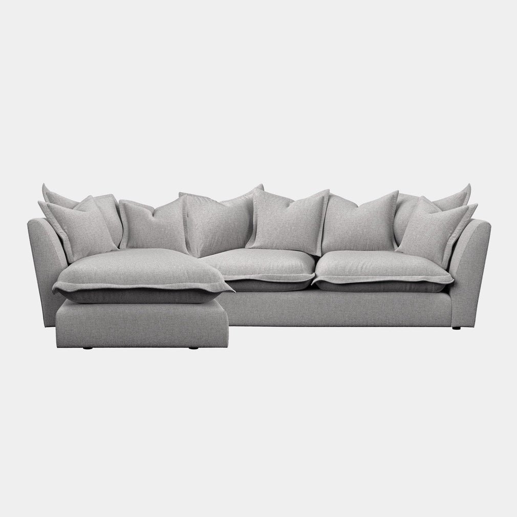 Columbus - LHF Large Chaise Sofa In Fabric
