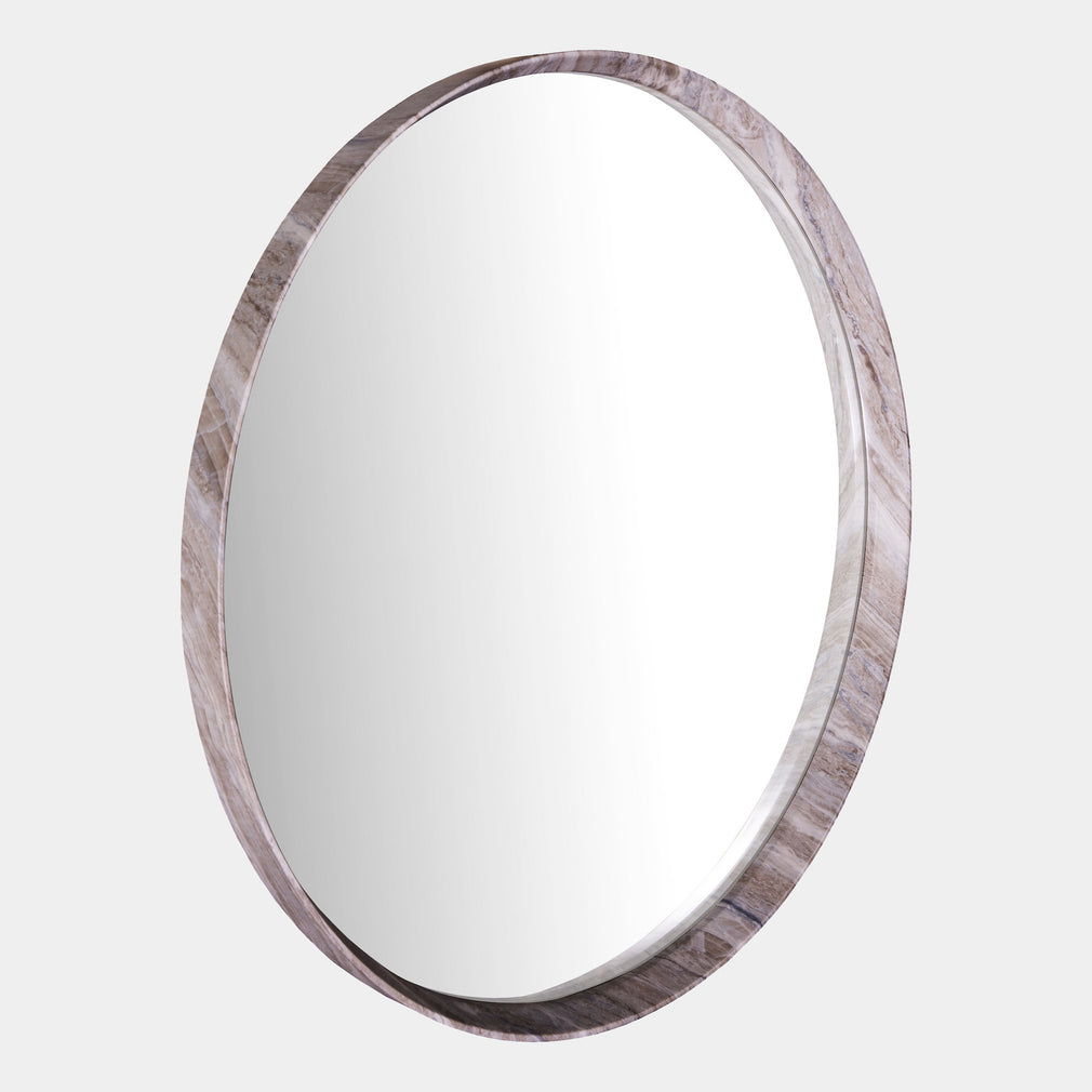 Syon - Brown Stone Mirror