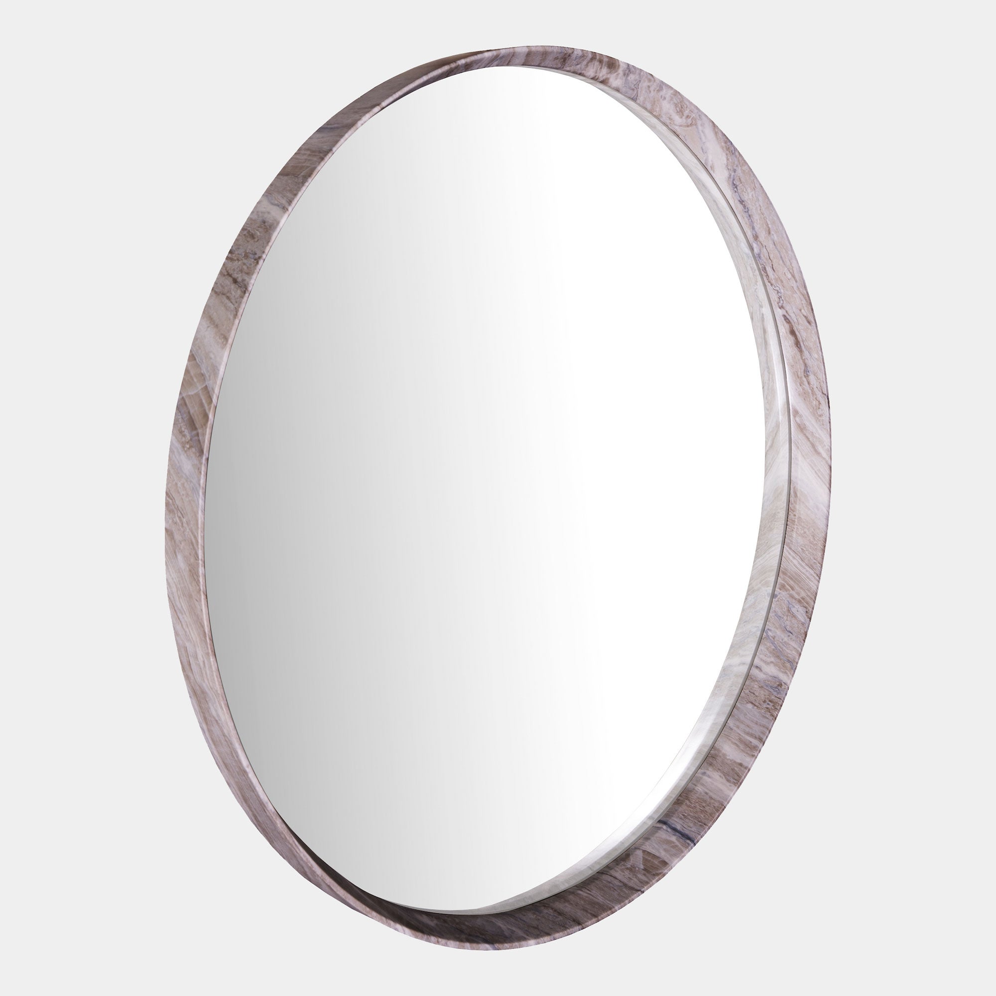 Syon - Brown Stone Mirror