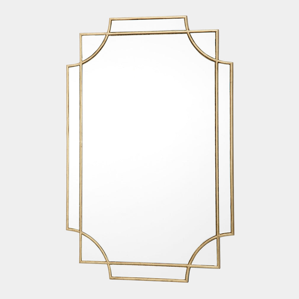 Mayfair - Rectangular Gold Mirror