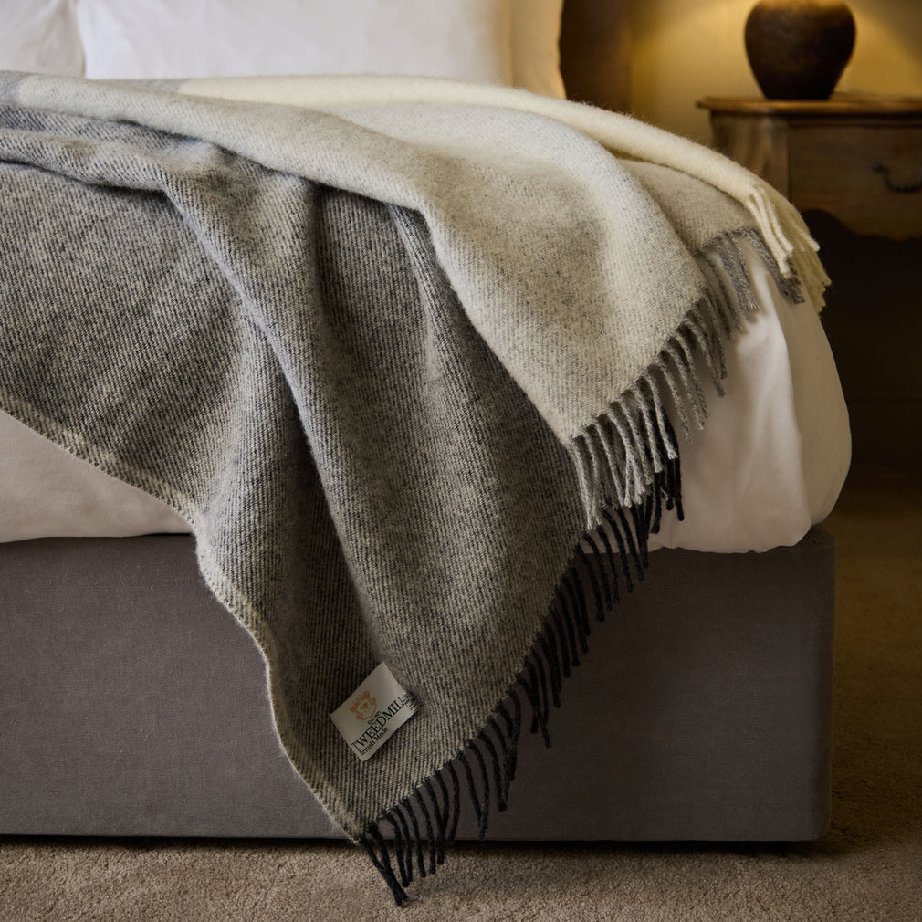 Paddock Check - Charcoal Throw 140x240cm