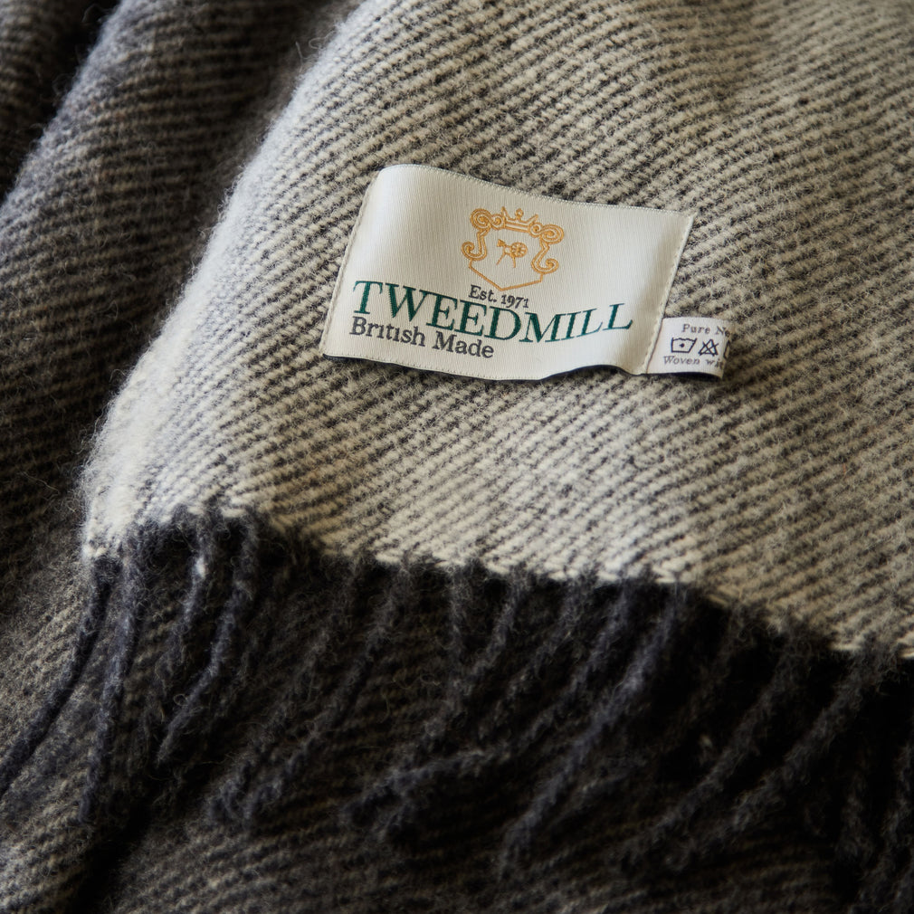 Paddock Check - Charcoal Throw 140x240cm