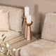 Juana Small - Candle Holder, Champagne Gold