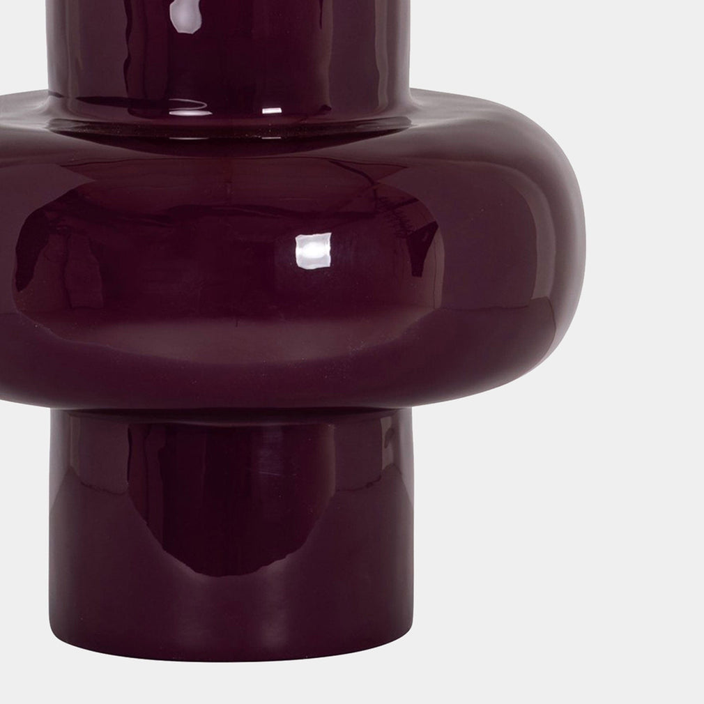 Ashlyn - Vase, Burgundy
