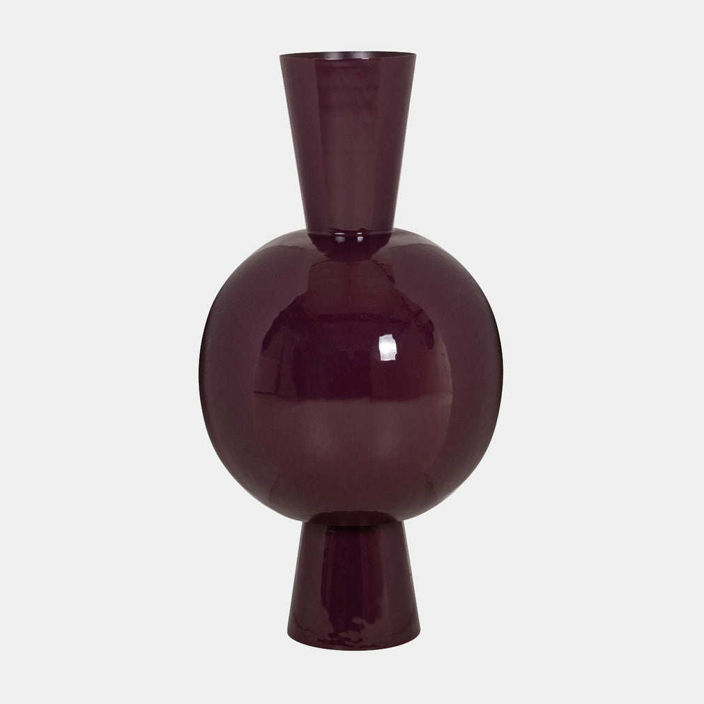 Avine - Vase, Burgundy