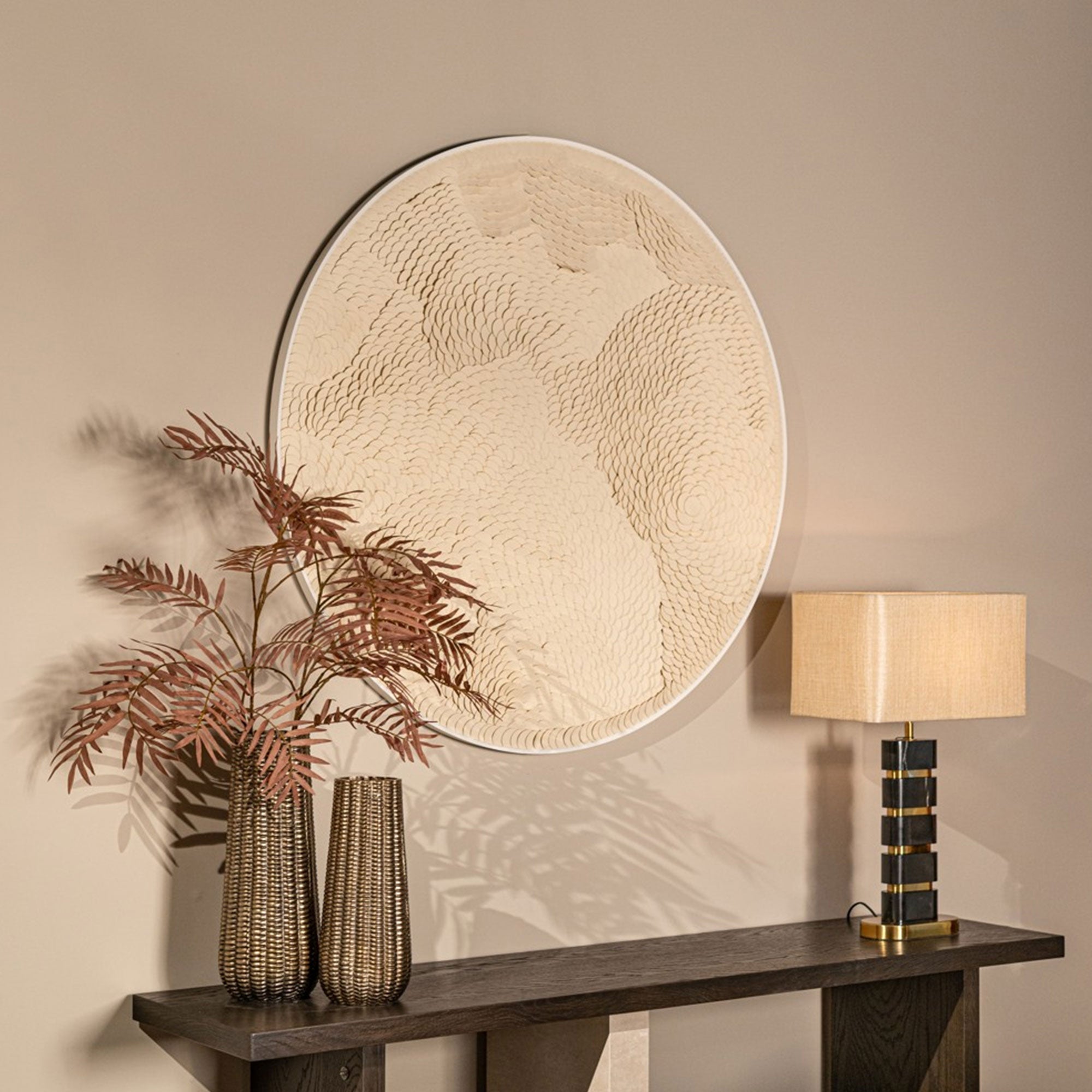 Flow - Wall Art White