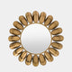 Petal Burst - Round Wall Mirror