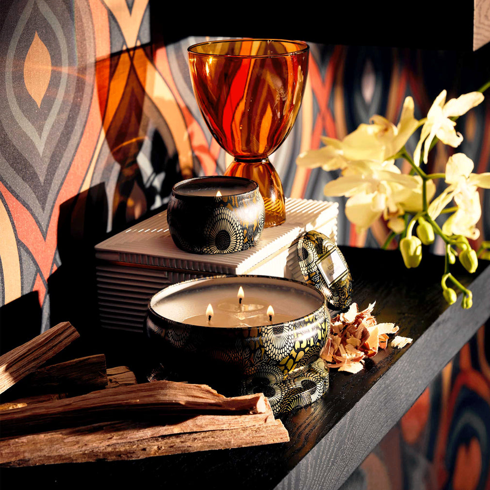 Voluspa - Baltic Amber Candle, 3 Wick