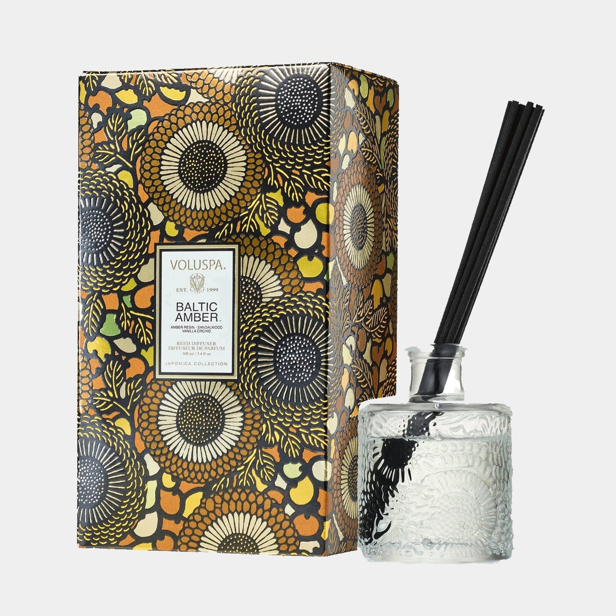 Voluspa - Baltic Amber Reed Diffuser 100ml | Lowest Price