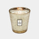 Voluspa Gilt Pomander & Hinoki - Gilded Holly Berries, Cardamon & Japanese Hinoki Classic Candle
