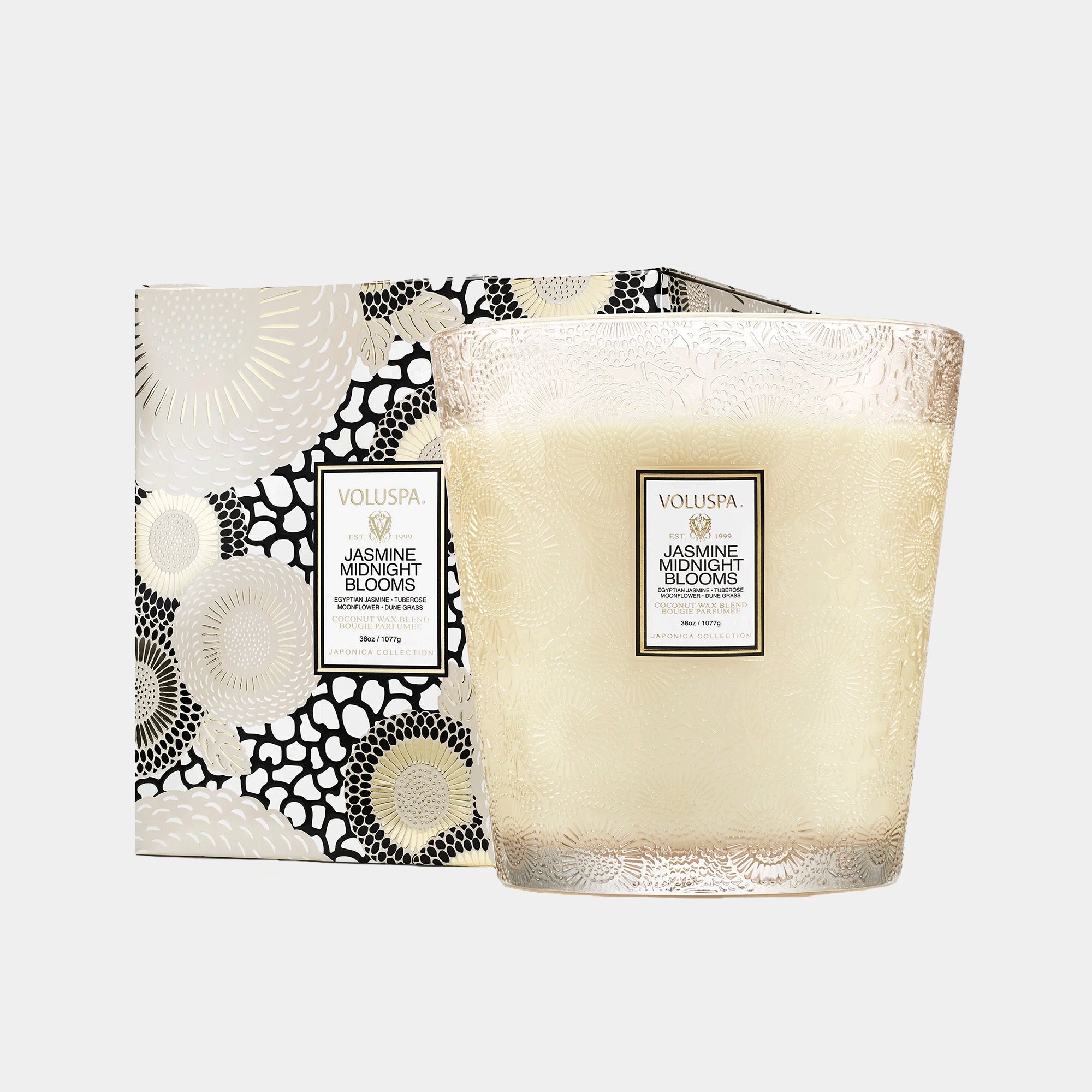 Voluspa - Jasmine Midnight Blooms Candle Jar