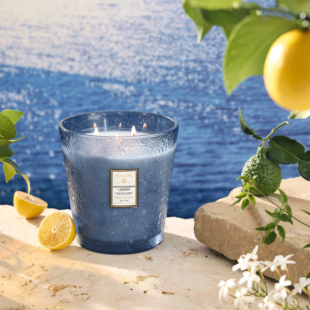 Voluspa - Mediterranean Lemon Candle Jar