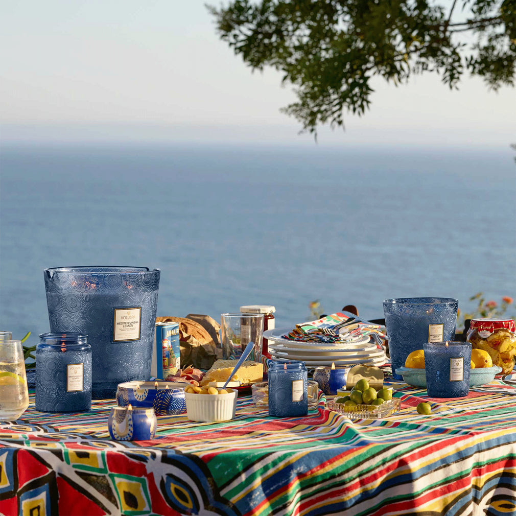 Voluspa - Mediterranean Lemon Candle Jar