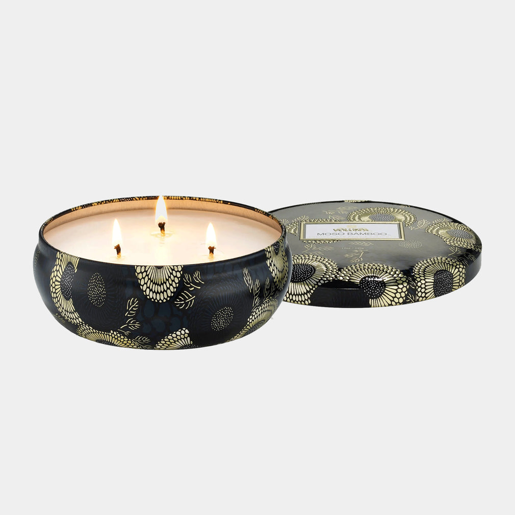 Voluspa - Moso Bamboo, 3 Wick