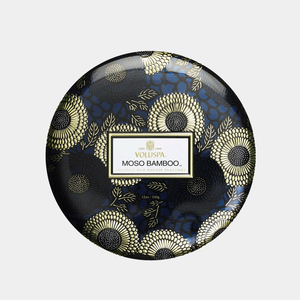 Voluspa - Moso Bamboo, 3 Wick