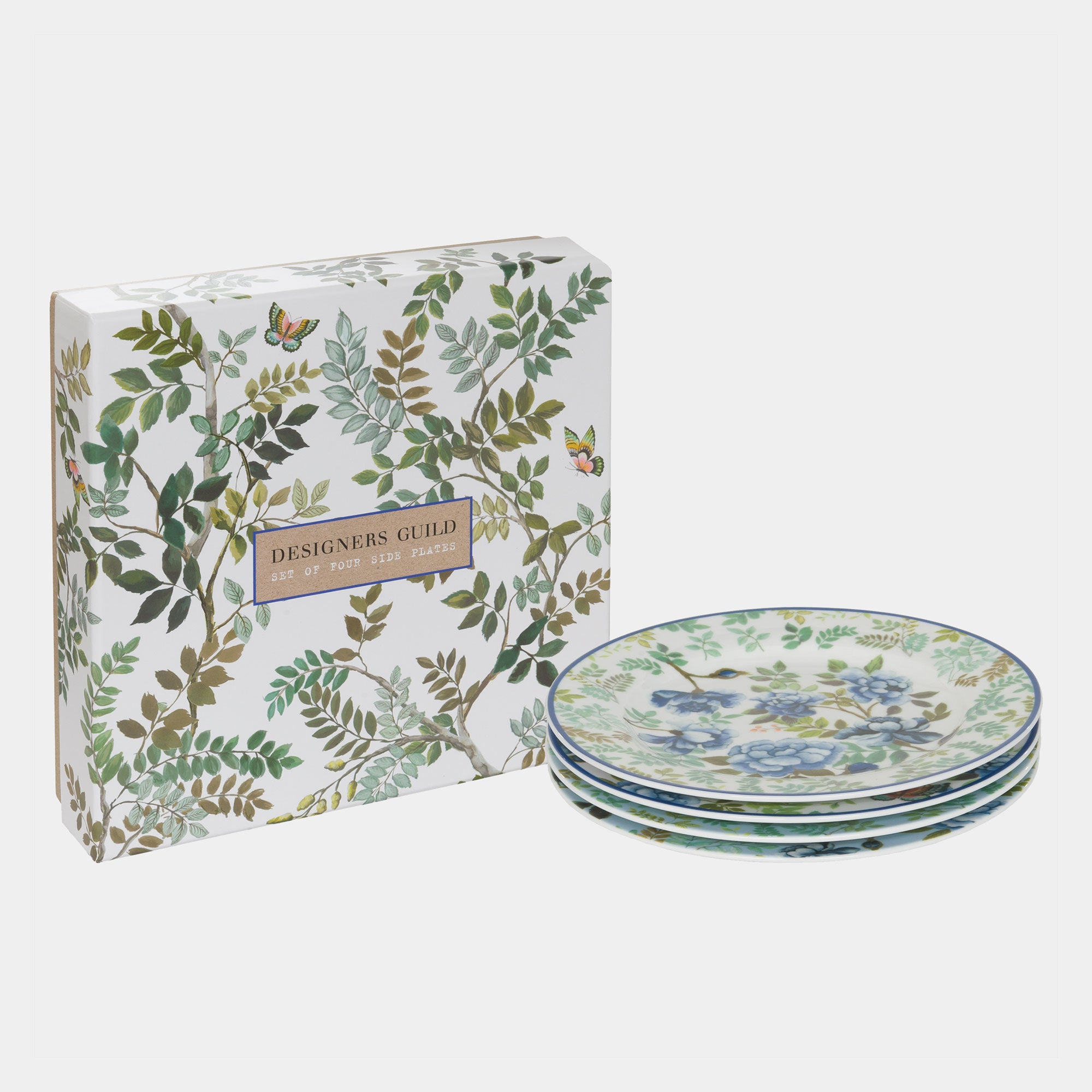 Designers Guild - Porcelaine De Chine Side Plate, Set of 4