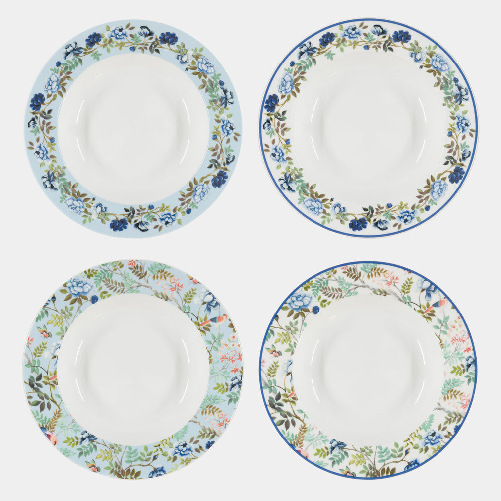 Designers Guild - Porcelaine De Chine Pasta Bowl, Set of 4