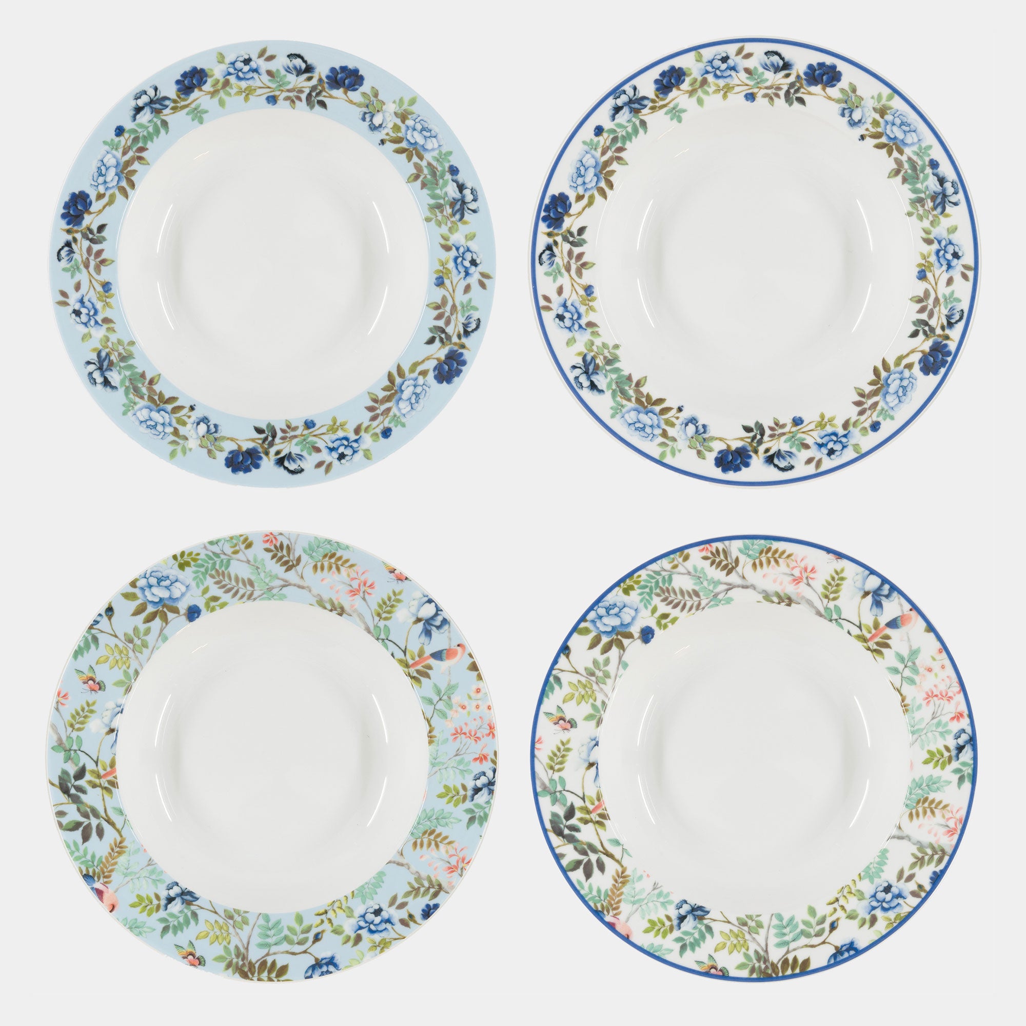Designers Guild - Porcelaine De Chine Pasta Bowl, Set of 4