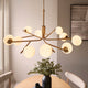 Diya - Gold 10 Pendant Ceiling Light