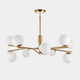 Diya - Gold 10 Pendant Ceiling Light