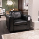 Waldorf - Club Chair, Leather - Item as Pictured