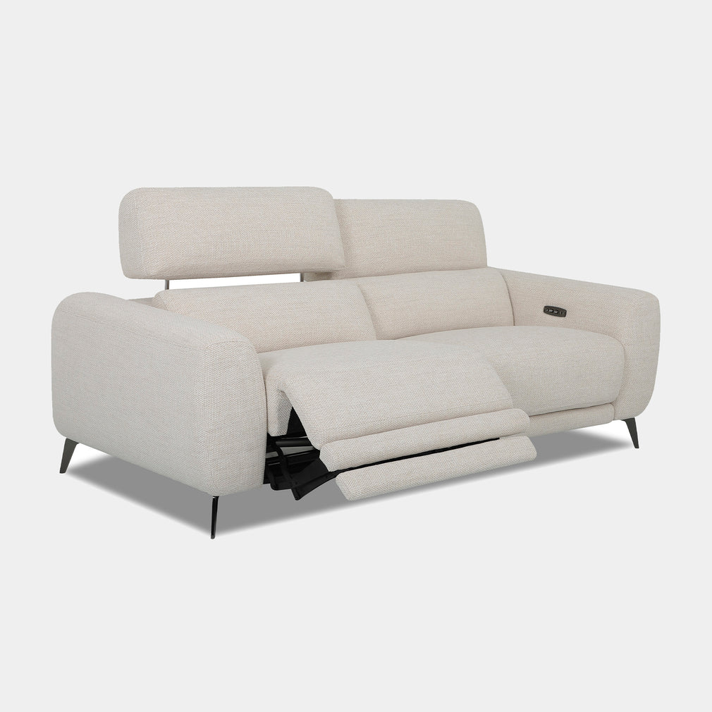 Portland - 2 Seat Sofa With Power Recliners & Toggle Switches In Fabric